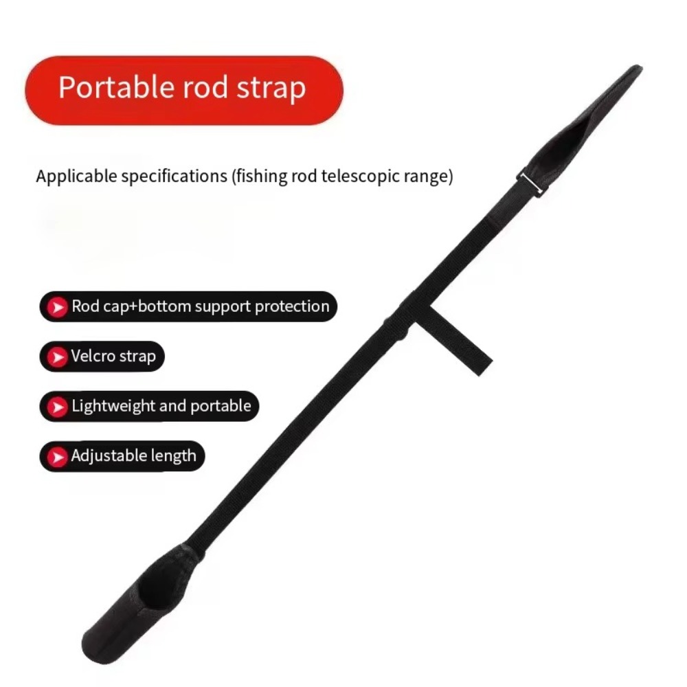 釣竿収納袋調節可能な釣竿ショルダーベルトポータブル釣竿ベルト - Fishing Rod Combo のレビューと価格